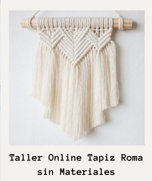 Taller Online Tapiz Roma sin Materiales